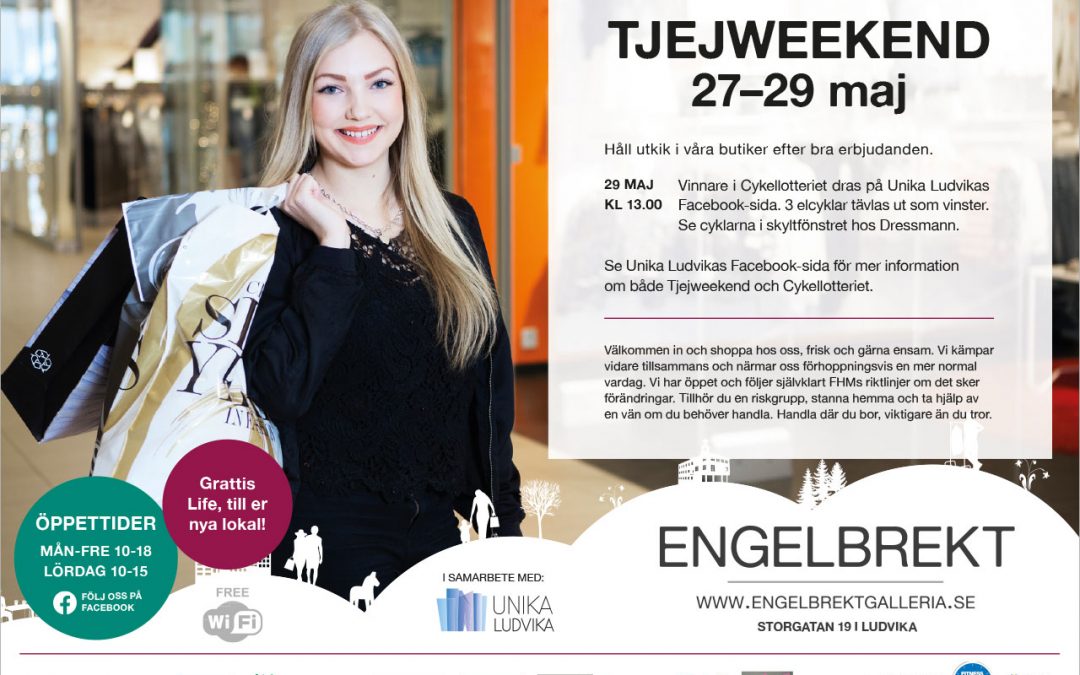 Tjejweekend 27-29 maj