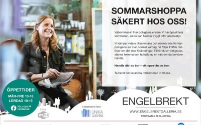 Sommarshoppa säkert hos oss!