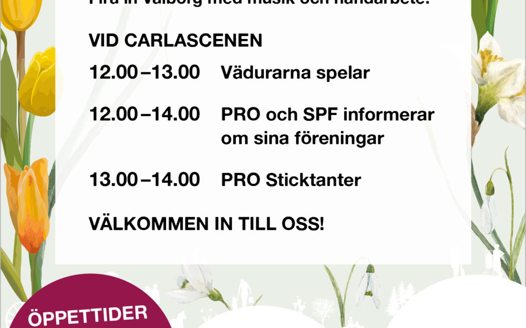 Valborg på stan – 29 april